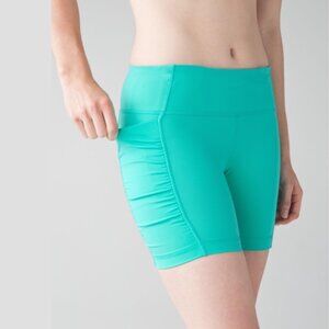 Lululemon Speed Track Short (color: Bali Breeze)